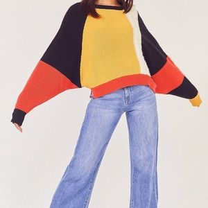 ROOLEE | Mixed Stitch Colorblock Sweater